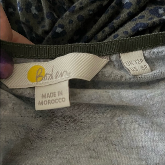 BODEN Leopard print Amelie dress US 8P - Picture 8 of 11